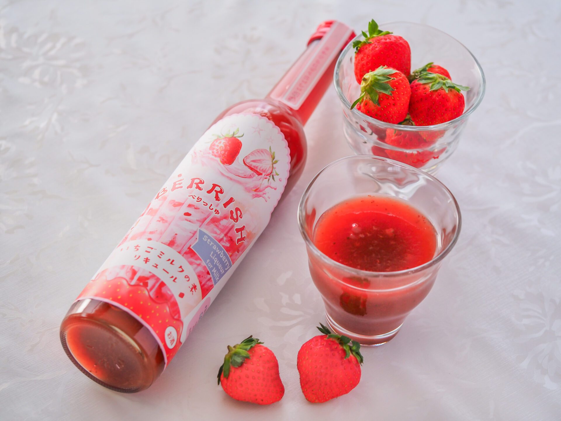 濃厚ないちごのお酒 BERRISH べりっしゅ